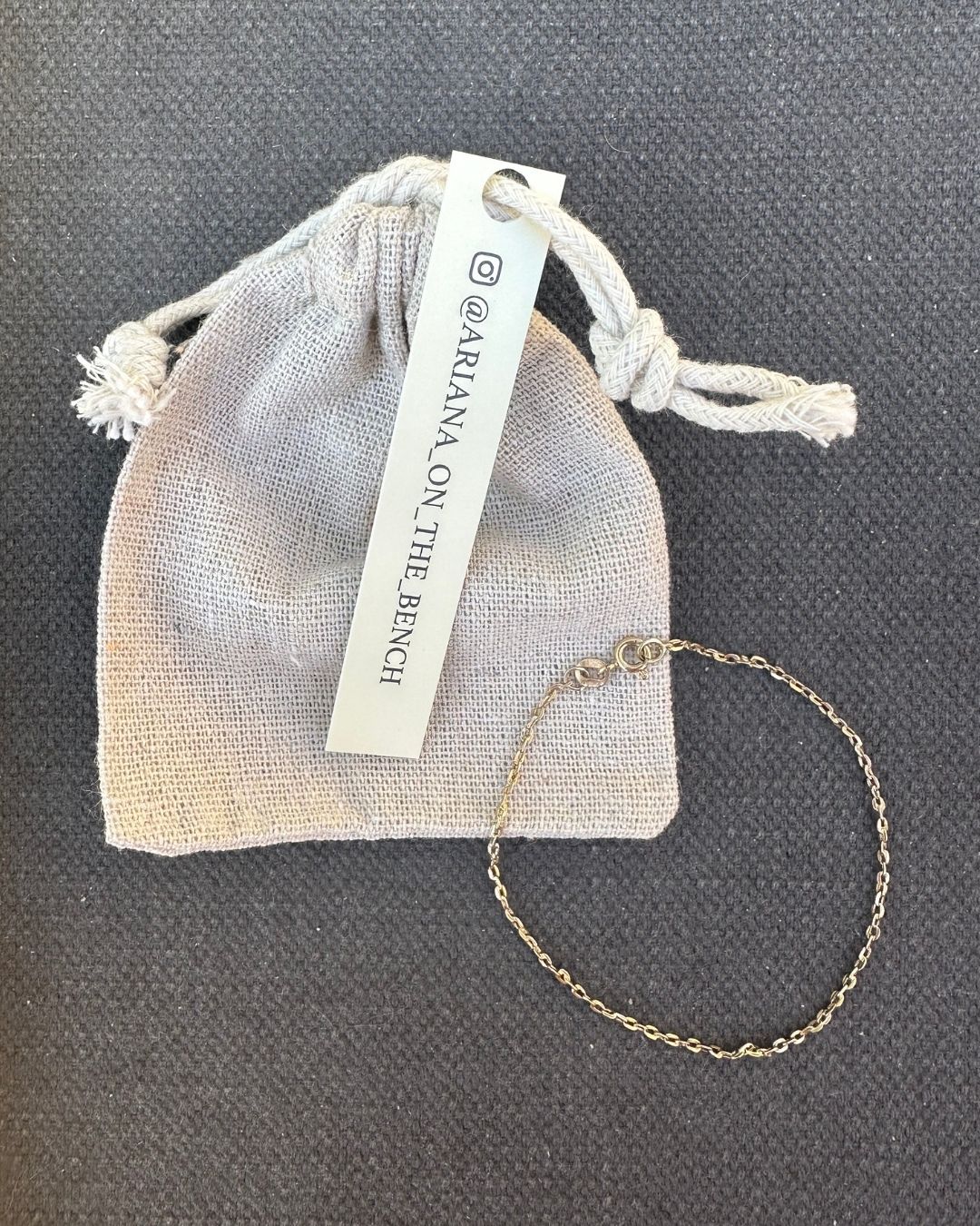 9ct Gold ‘Pre-Loved’ Fine Chain Vintage Bracelet