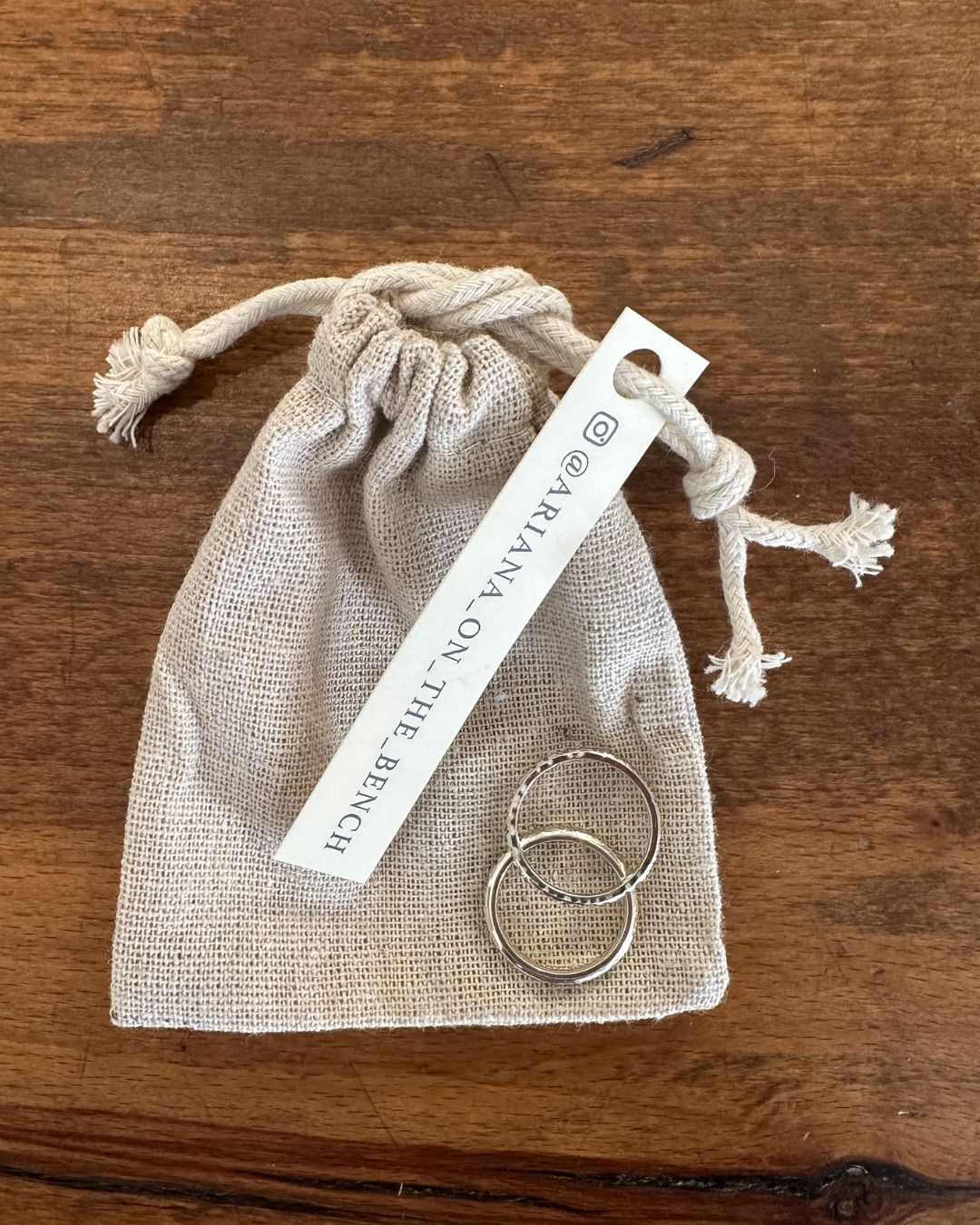 Silver ‘Daim’ Ring Made by Ariana Watling, Lacock, Wiltshire