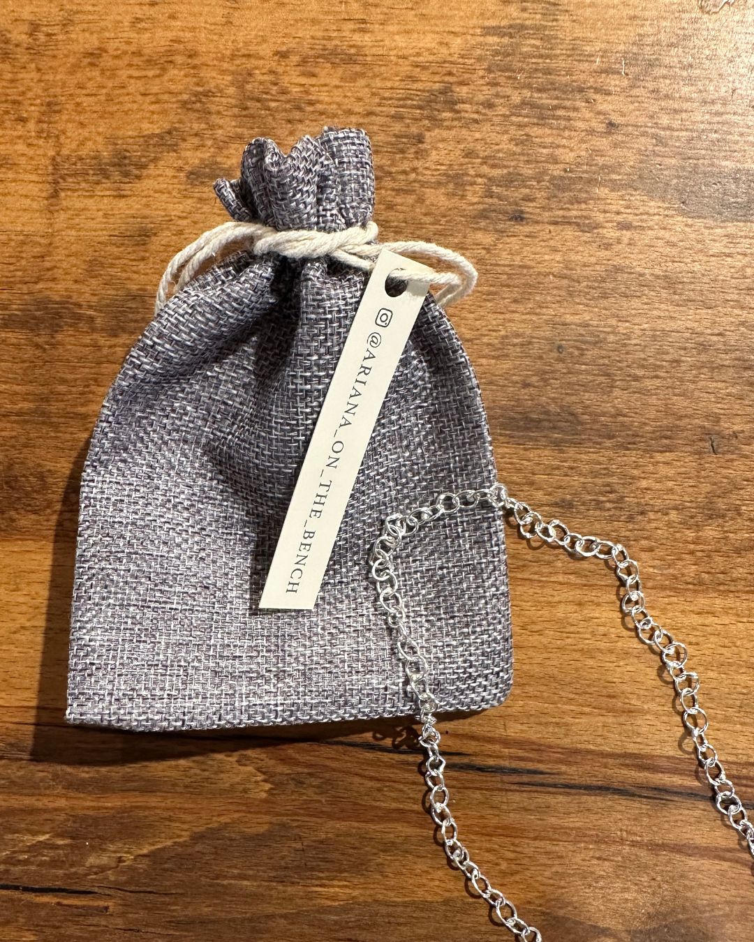 Sterling Silver 18’’ Fine ‘Unity’ Necklace Designed and Made by Ariana Watling Lacock Wiltshire