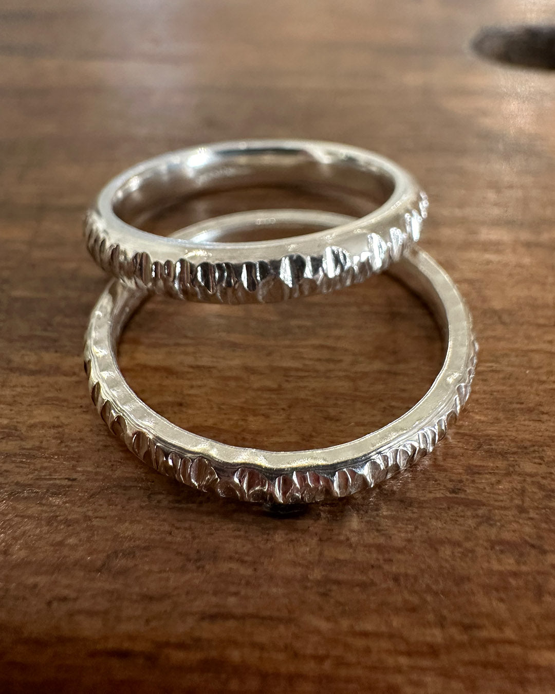 Sterling Silver ‘Daim’ Ring Designed and Made by Ariana Watling, Lacock, Wiltshire