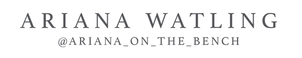 Ariana Watling Jewellery | @ariana_on_the_bench